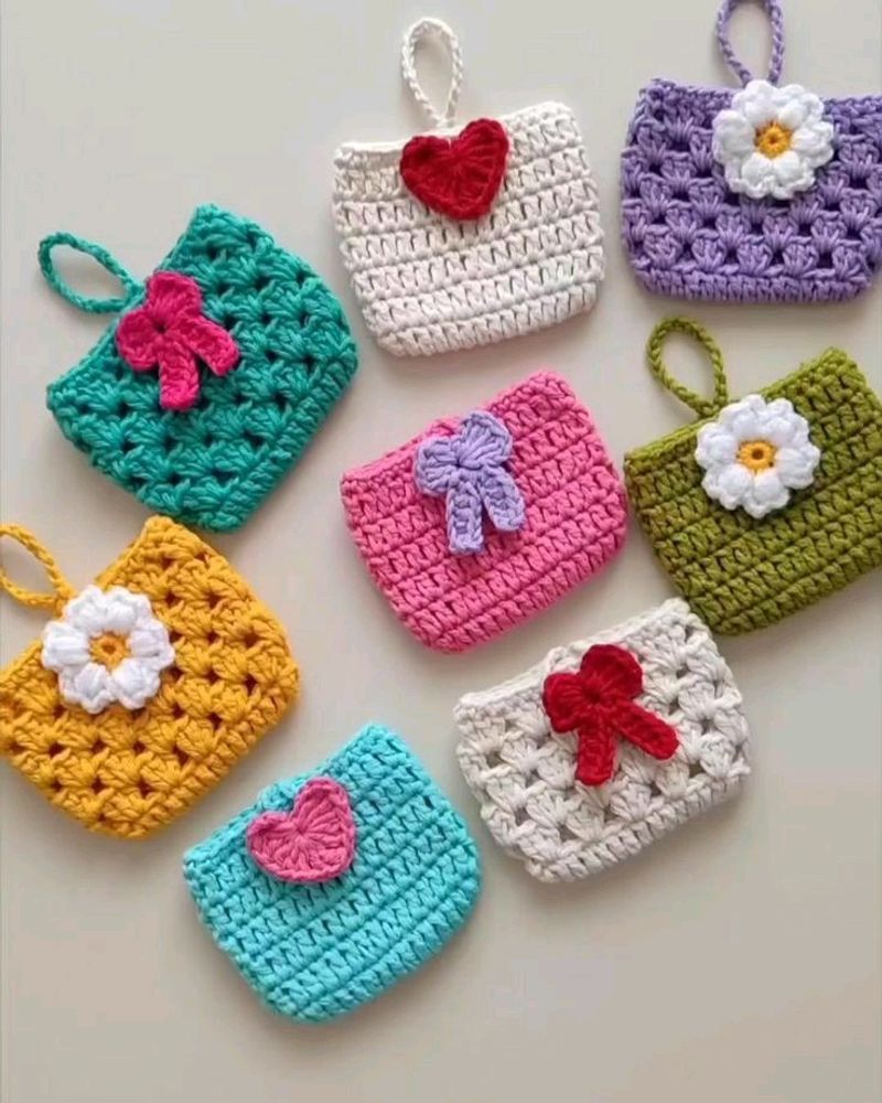 Crochet Mini Coin Purse