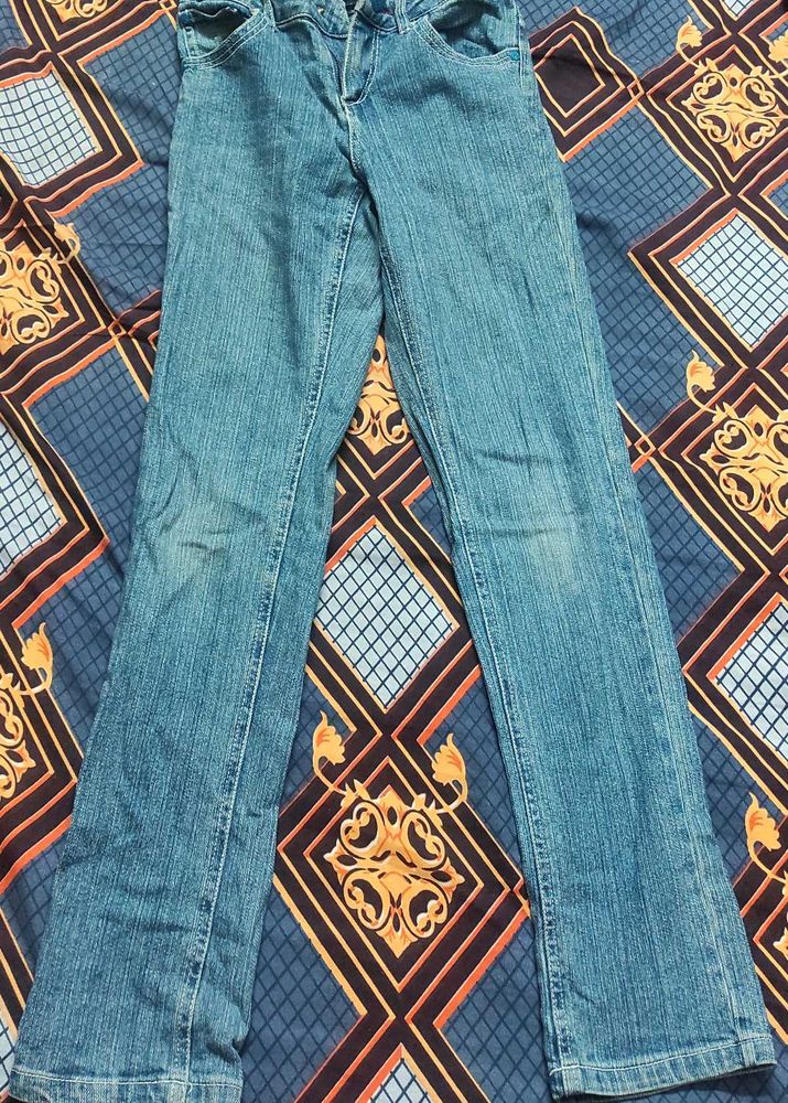 Girls Denim With Good Conditions