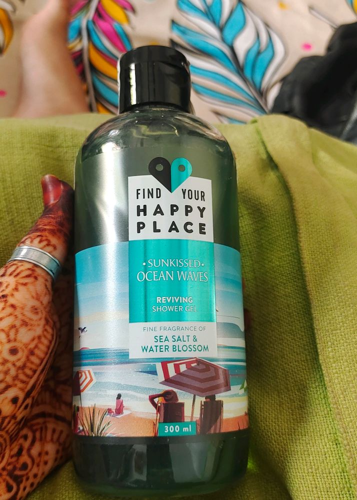 M FIND YOUR HAPPY PLACE SHOWER GEL