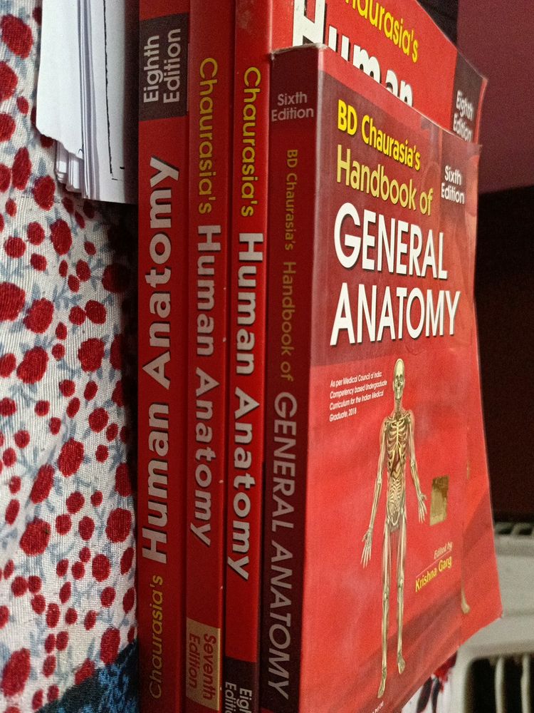 BD Chaurasia For Anatomy