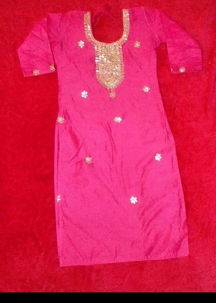 Backless Kurti