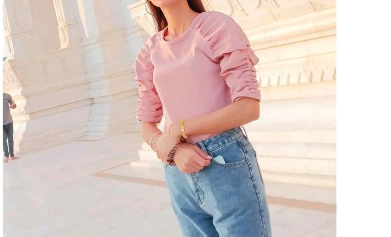 Beautiful Peach Colour Top