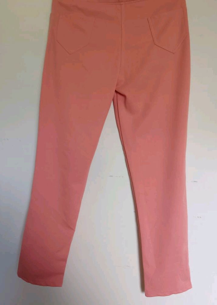 Korean Peach Straight Pant