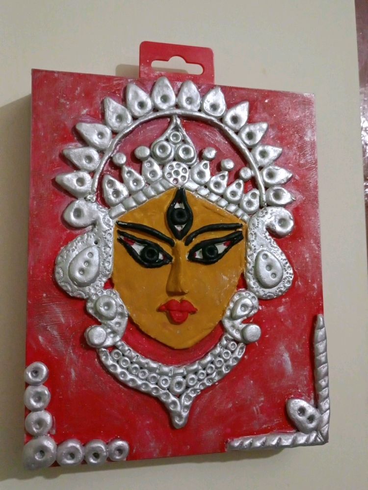 Maa Durga Lippan Art 🎨