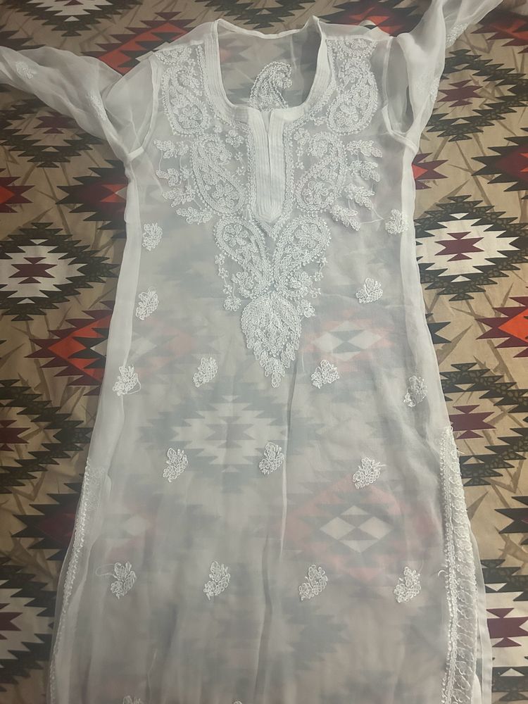 White Kurti