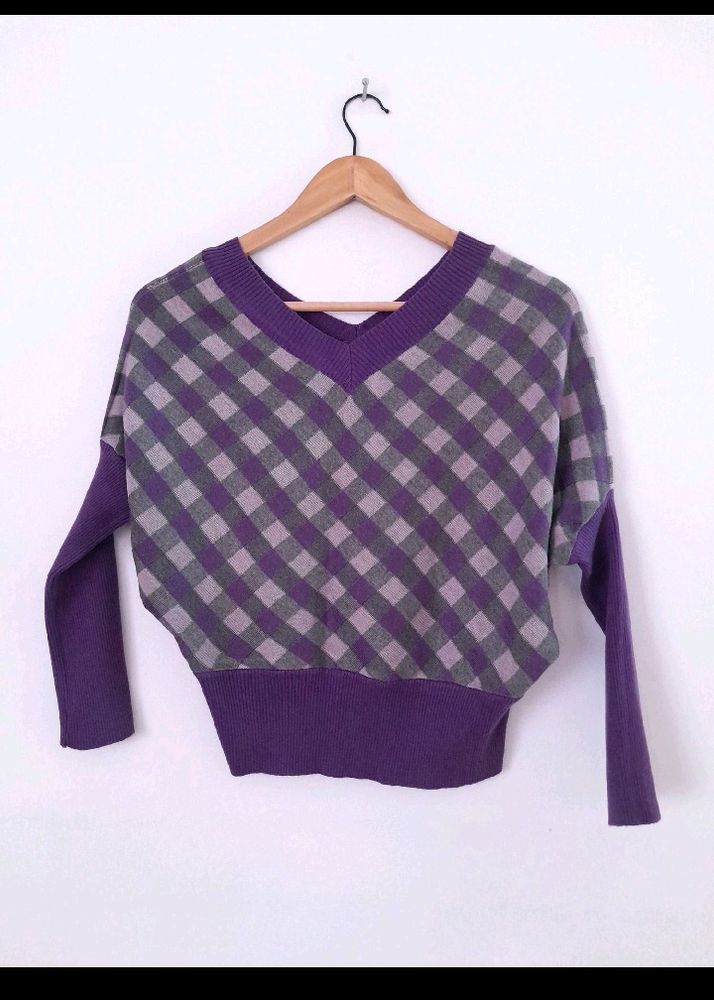 Purple Casual Top (Women)