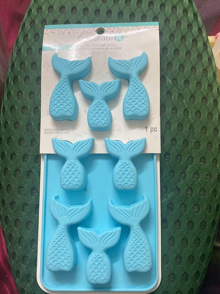 8 Cavities Mermaid Silicon Mould