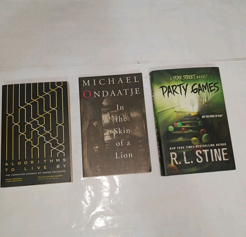 3 Books