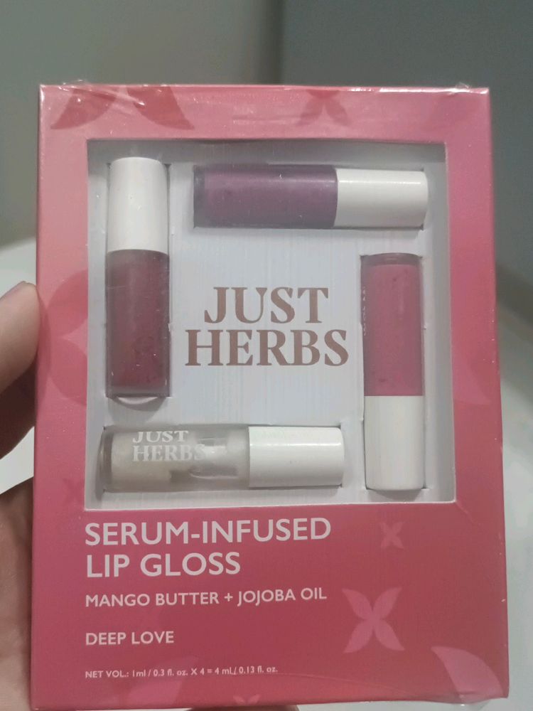 Serum Infused Lip Gloss Pack Of 4