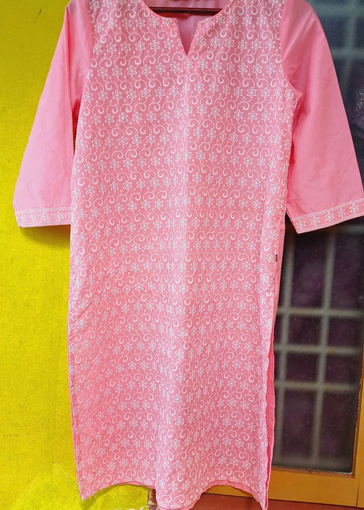 Avaasa Pink Kurti (Womens)