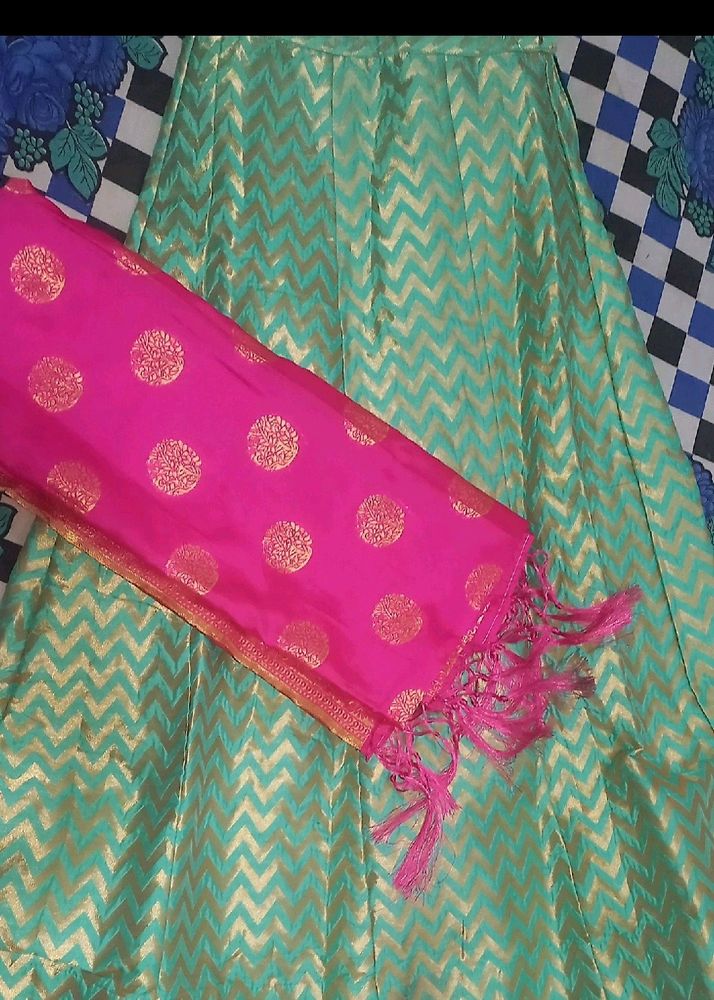 Wedding Lengha Choli With Dupatta