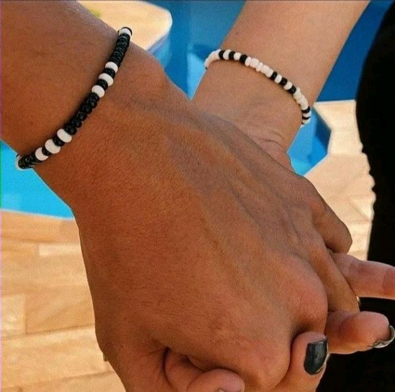 Couple Black And White Bracelet
