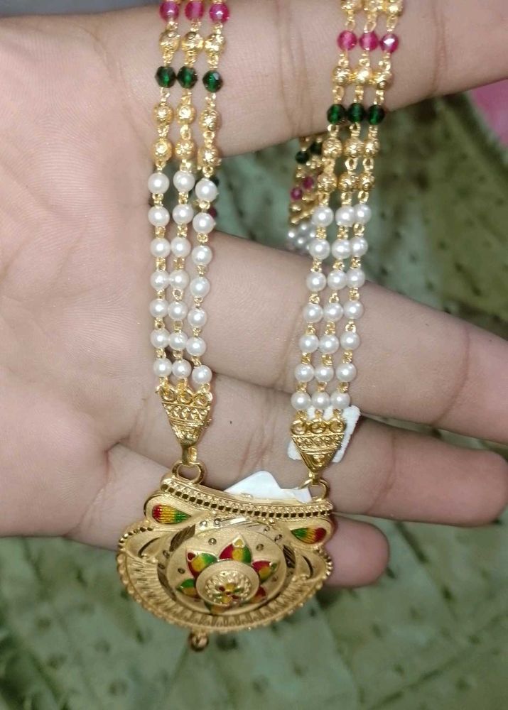 Gold Plated Mangal Sutra