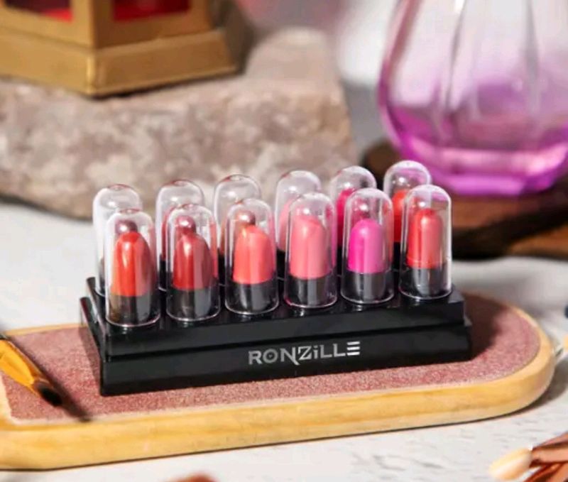 12 shades mini lipsticks