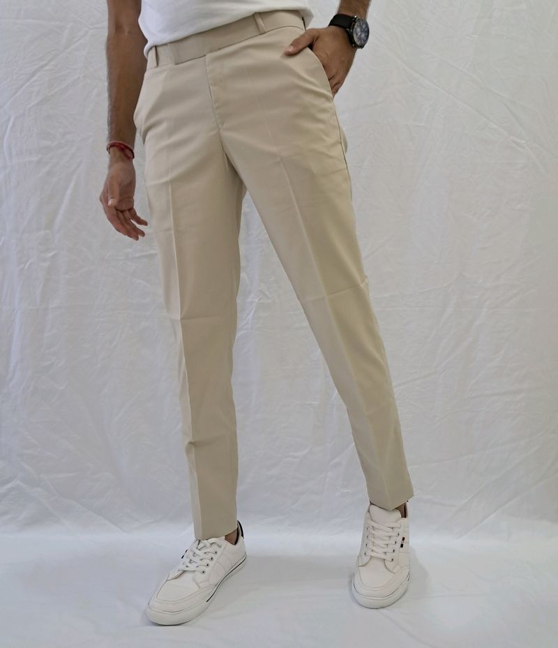 Kaulin 1059 Men's Cornsilk Yellow Formal Trouser