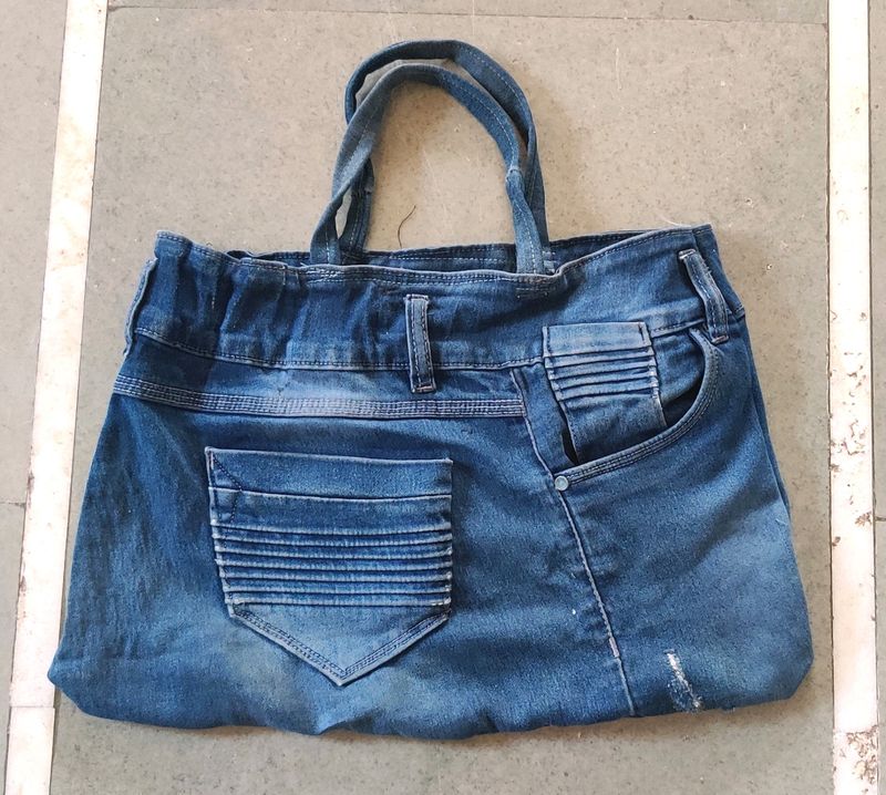 Denim Hand Bag