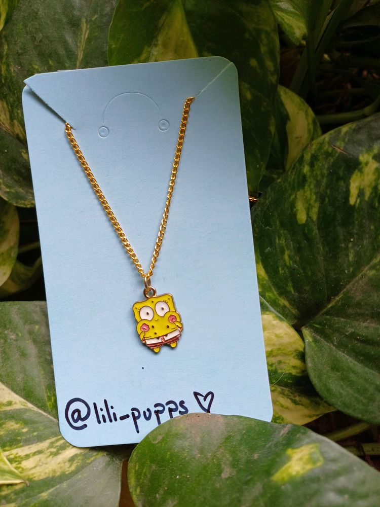 SpongeBob SquarePants Necklace 🤭💕