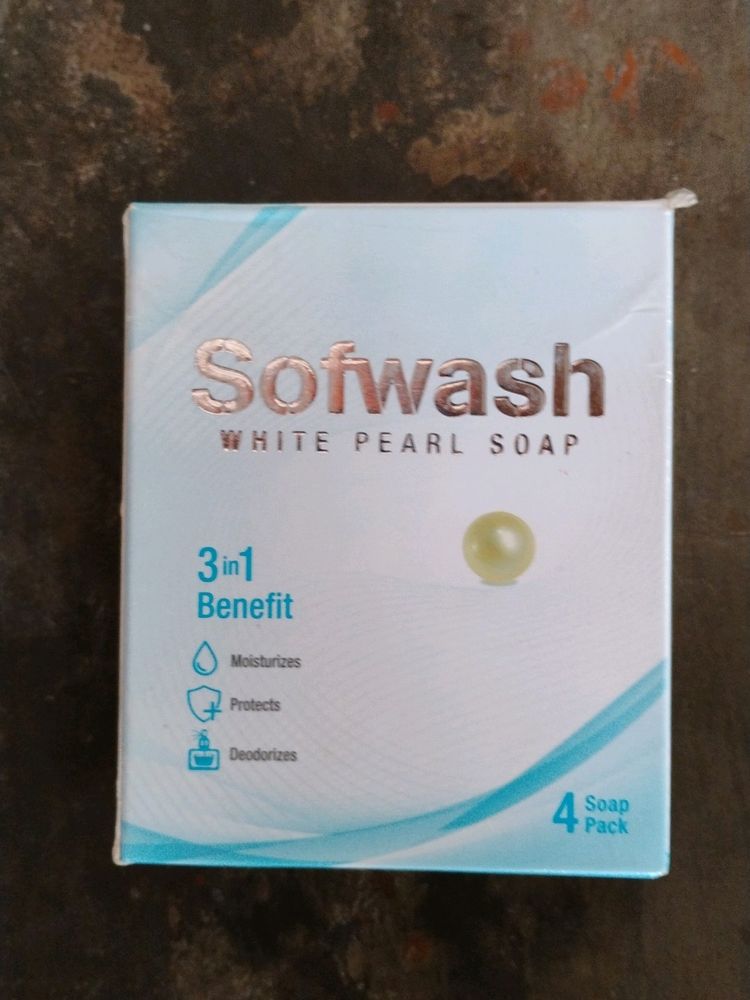 Sofwash white pearl soap