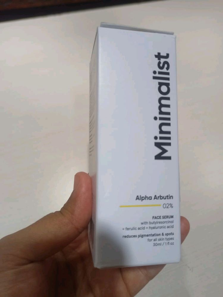 Minimalist Face Serum