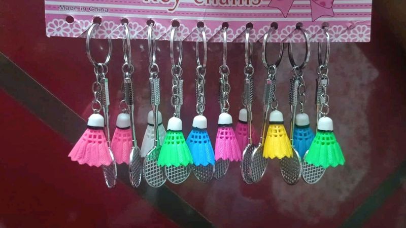 Racket Keyrings 2 Pc