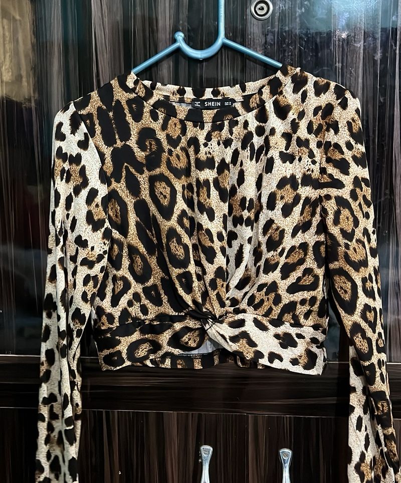 Leopard Printed Top