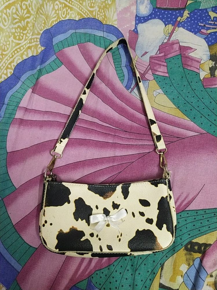 Cow print Handbag