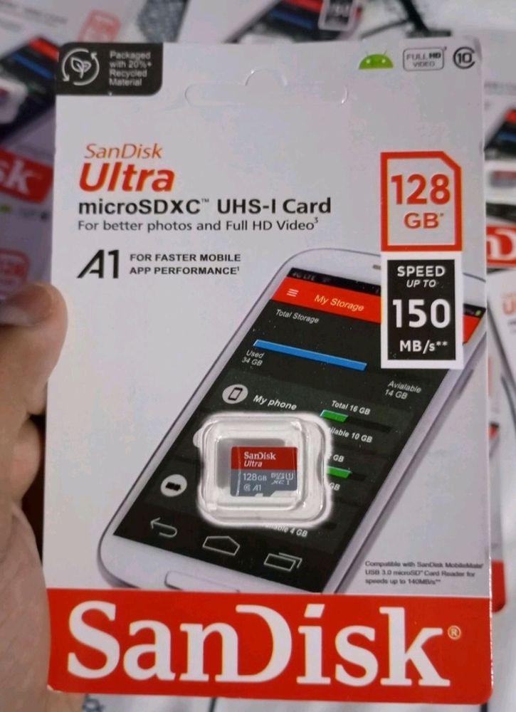 New 128 Gb Memory Card