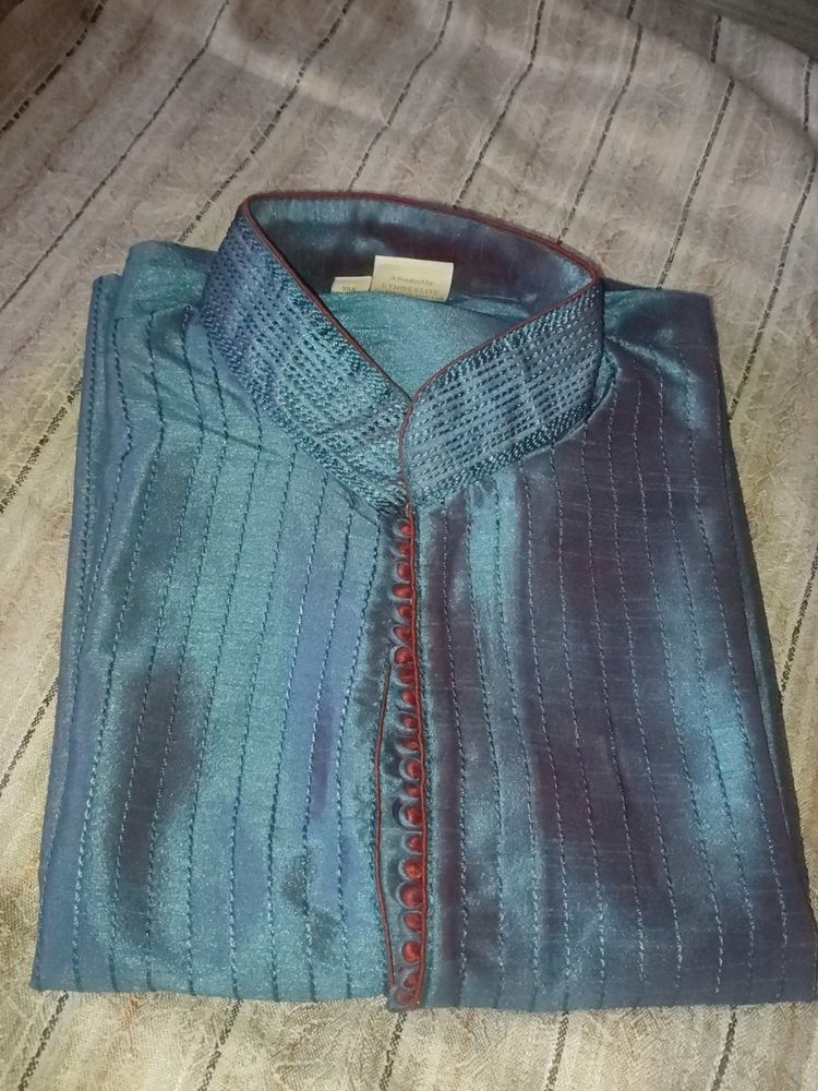 Wedding Party Silk Man Kurta For Sale