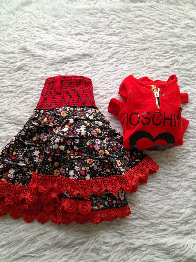 Red Dress Set (Girl's)