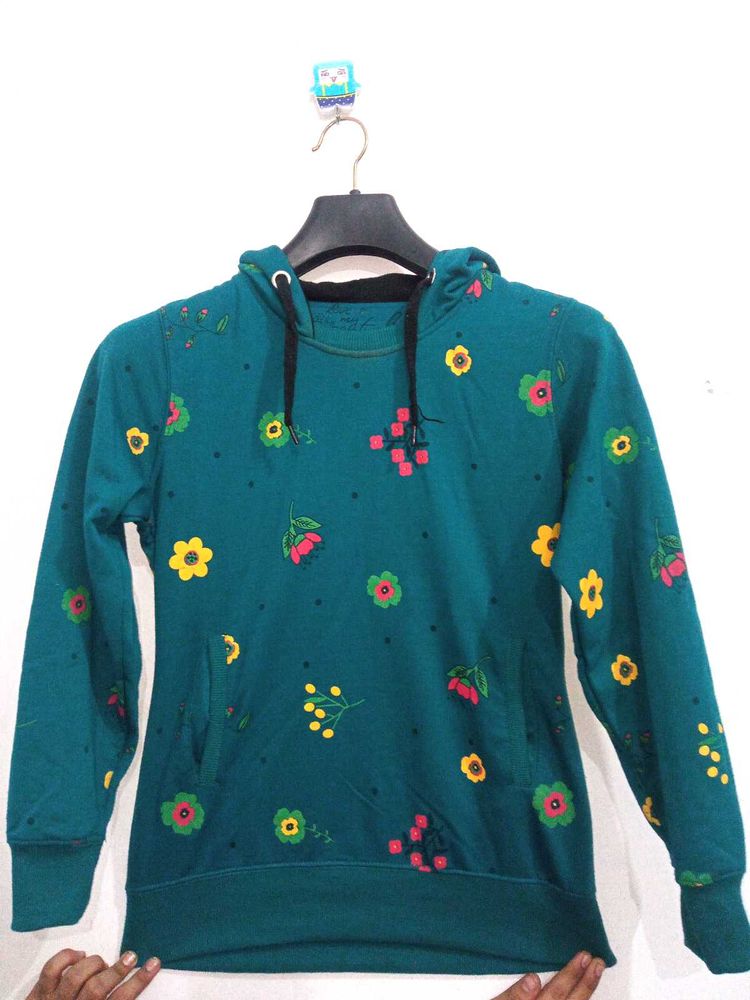 Green Hoodie For Women