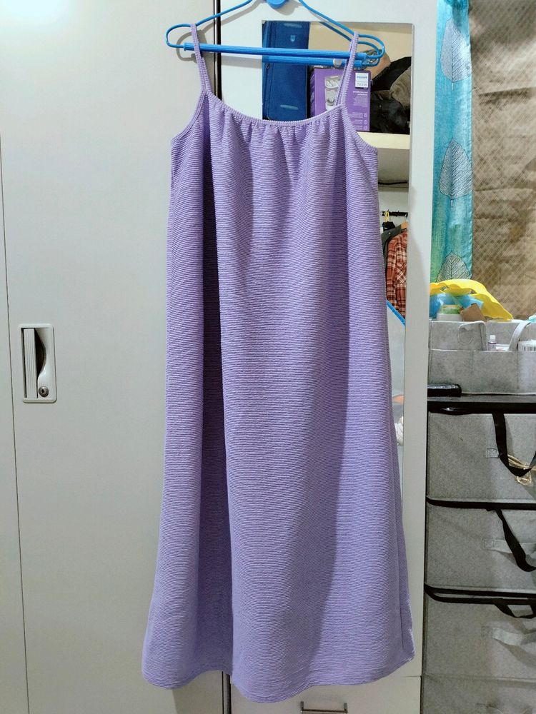 Lavender Maxi Dress From River Island