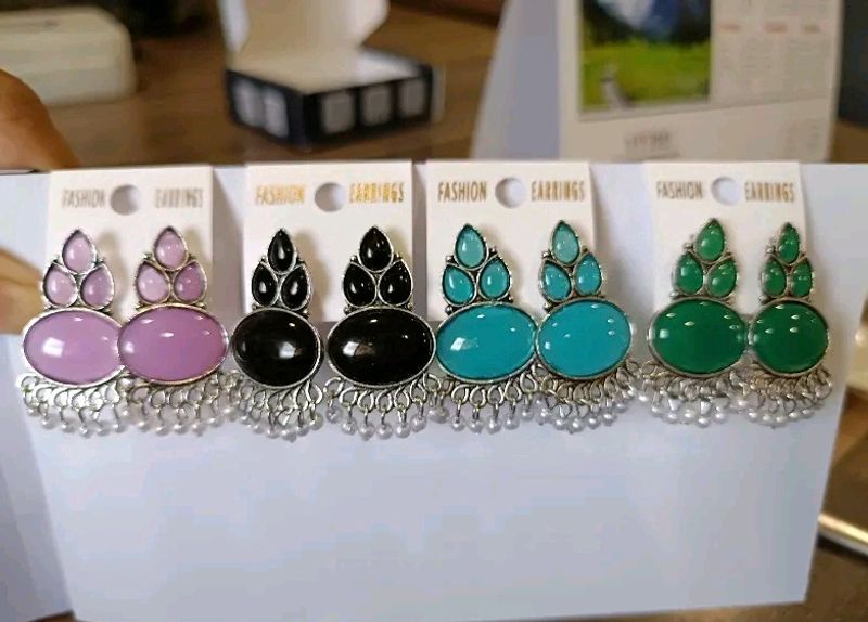 Combo Of 4 Earrings