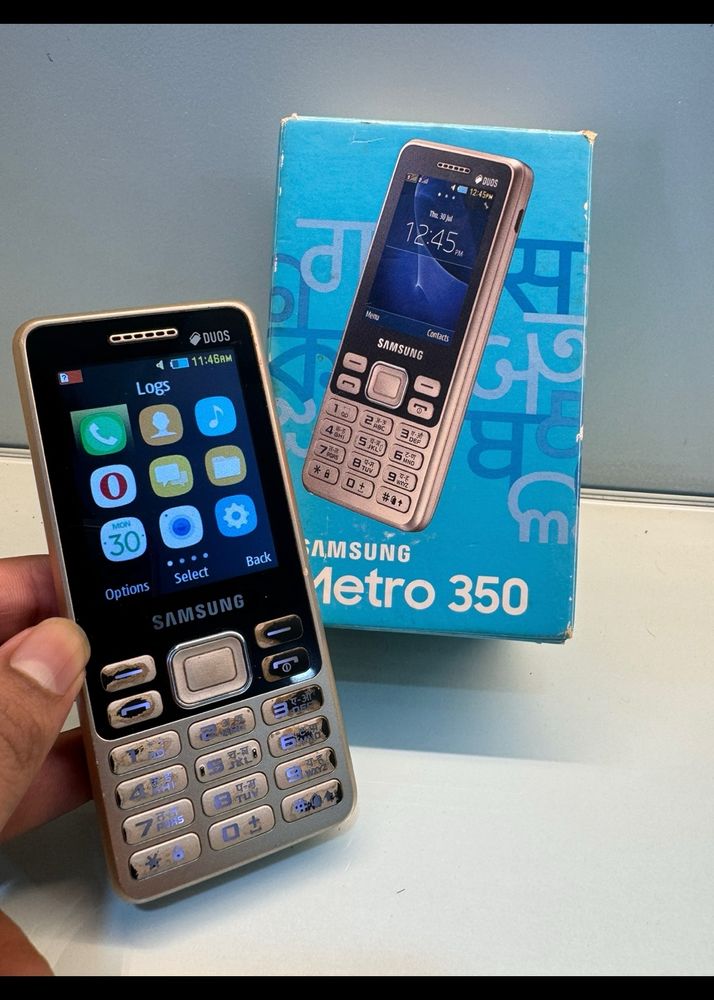 Samsung Metro 350 Keypad Phone Working