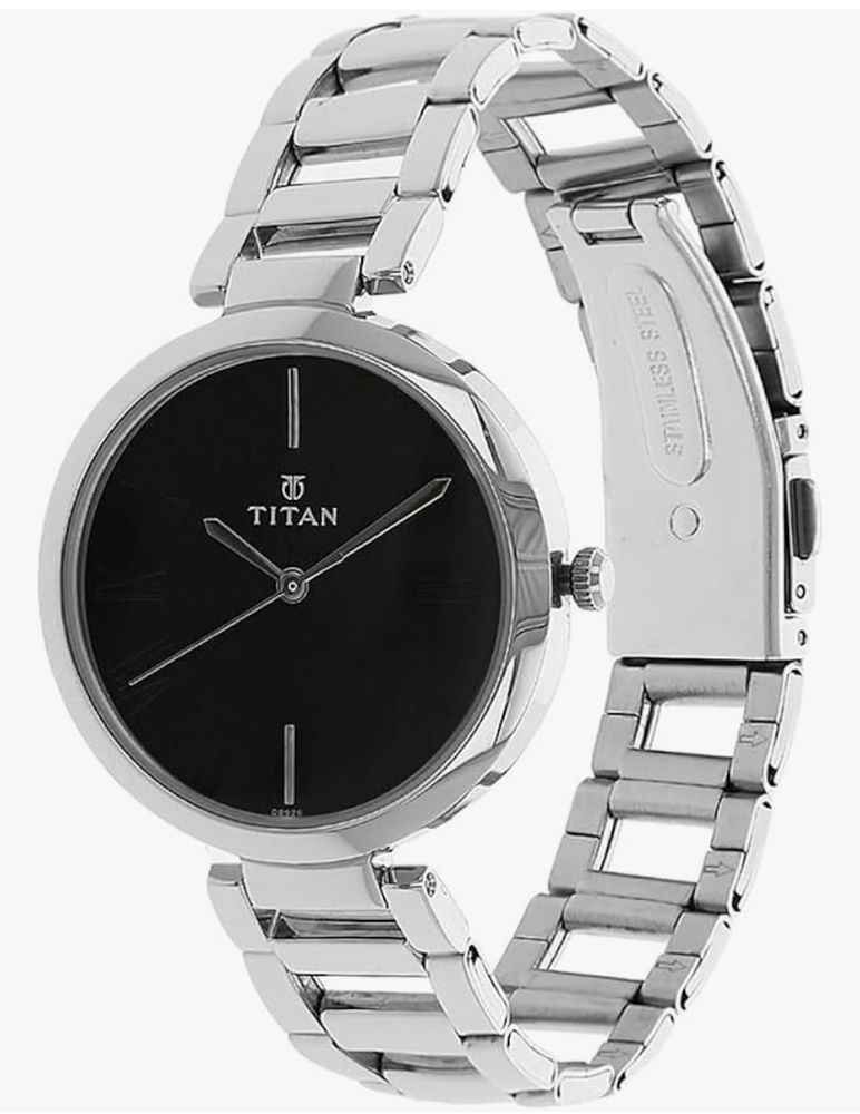 Titan Analog Watch Silver For Women