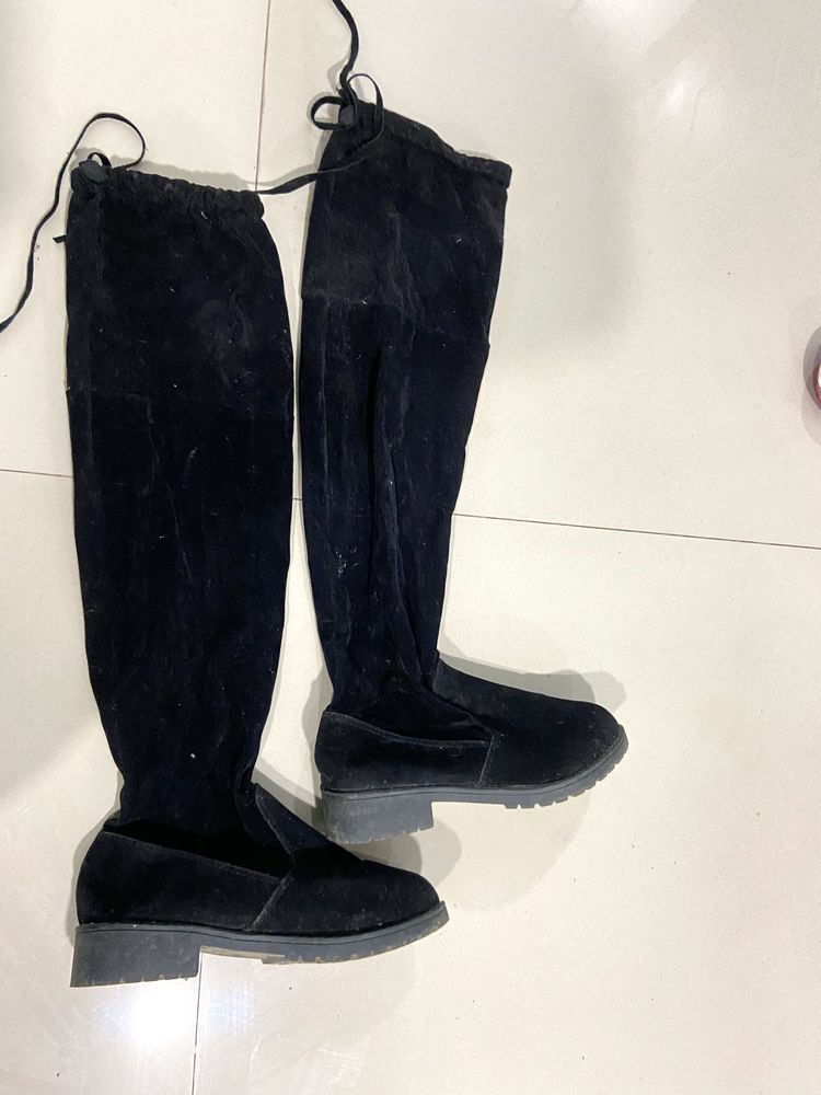 Long Boots Black