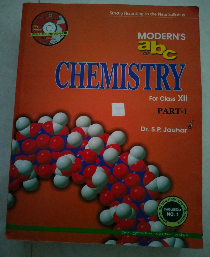 MODERN'S ABC Of Chemistry For Class XII Part 1 & 2