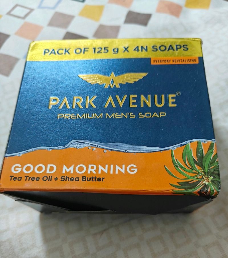 Park Avenue Premium Mens Soap Set Of 4