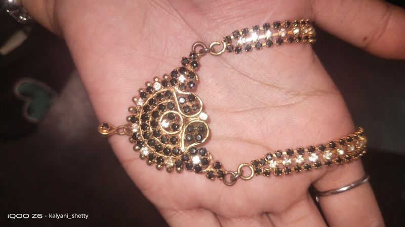 A Black Beads Long Mangalsutra