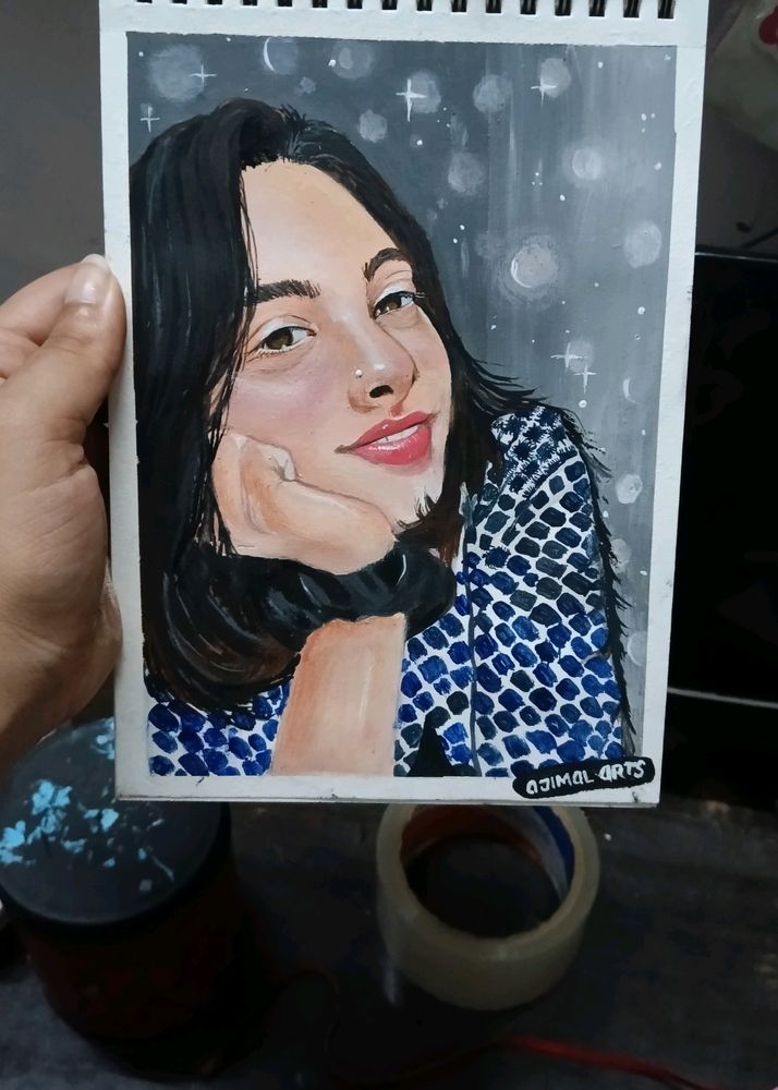 Painted Portrait