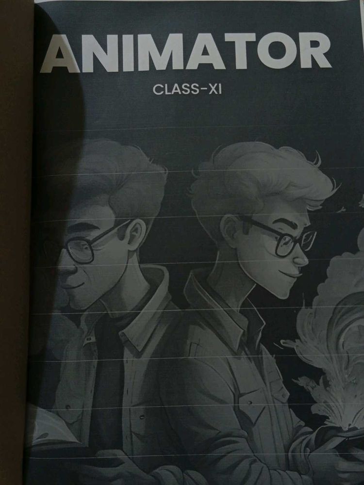 Class 11th Book For Animation