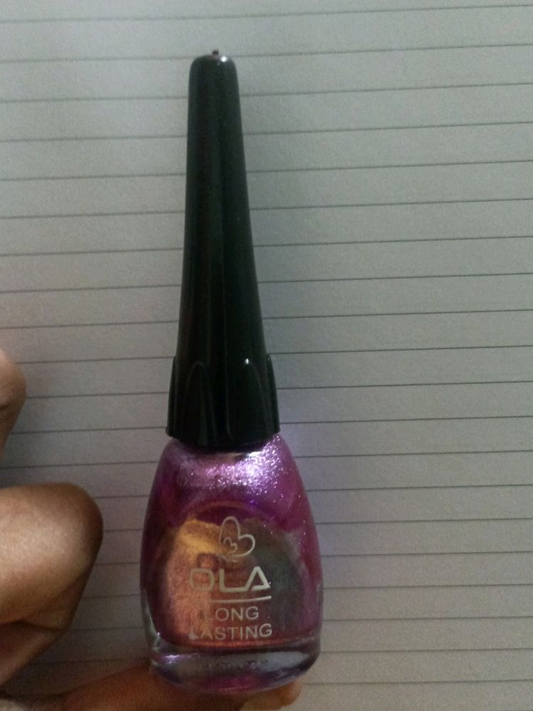 Violet Nail polish