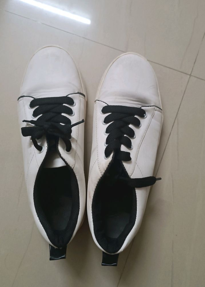 Price Drop Only For Today Grab Now!!! 🥰🥰White Shoes For Women #Size -8uk -41