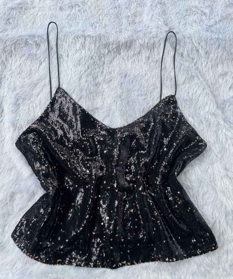 Original Zara Sequin Top