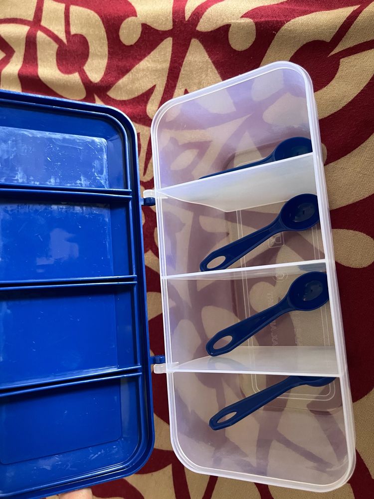 New Storage Container For 4 Part And With Spoon