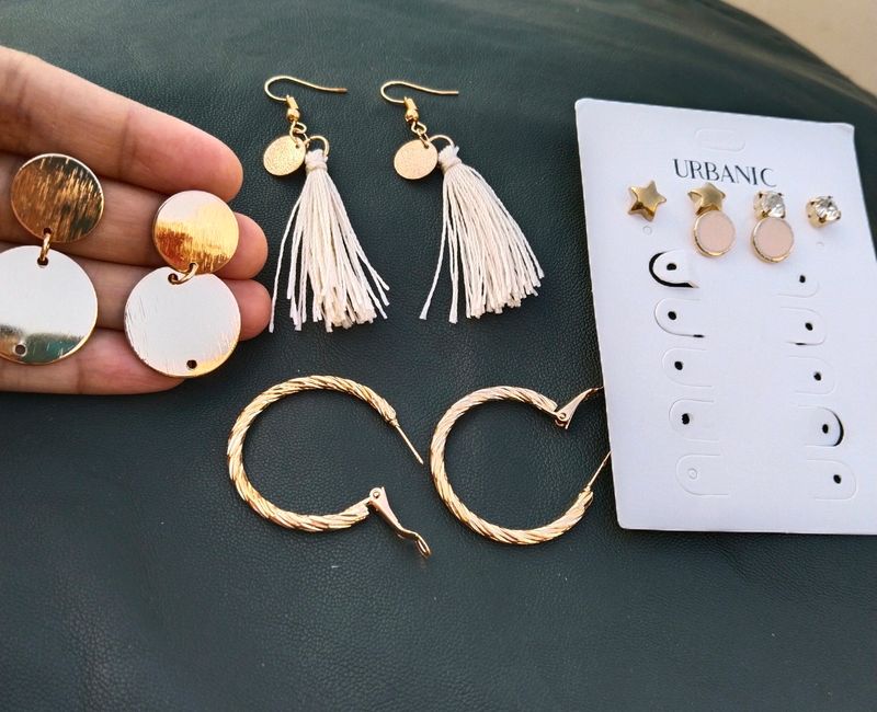 Pack Of 6 Earrings Set