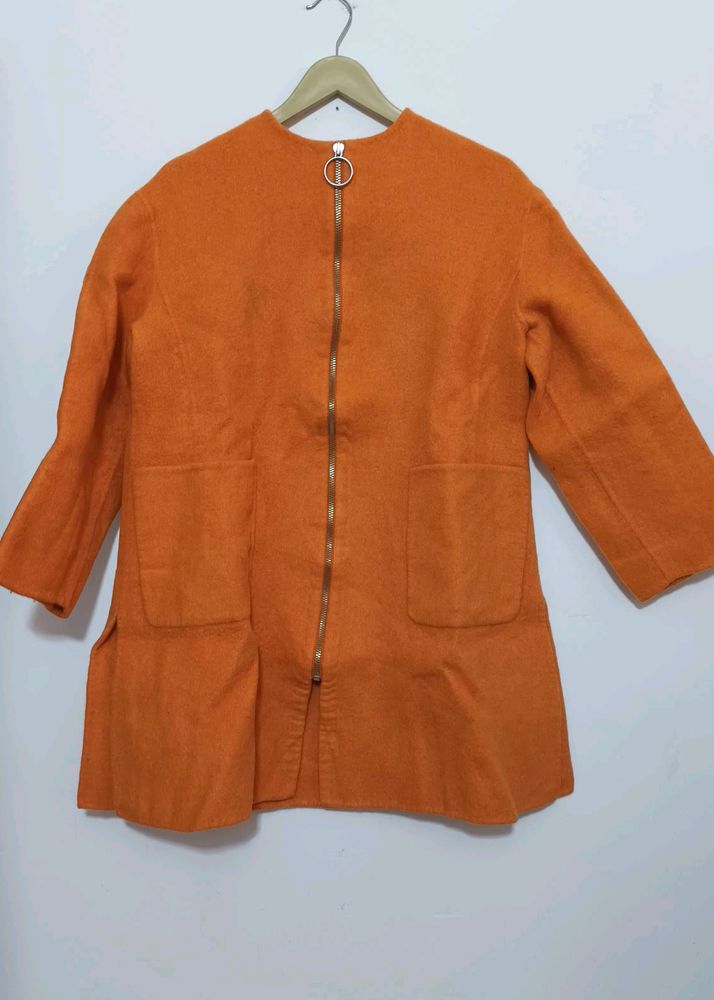 Orange coat