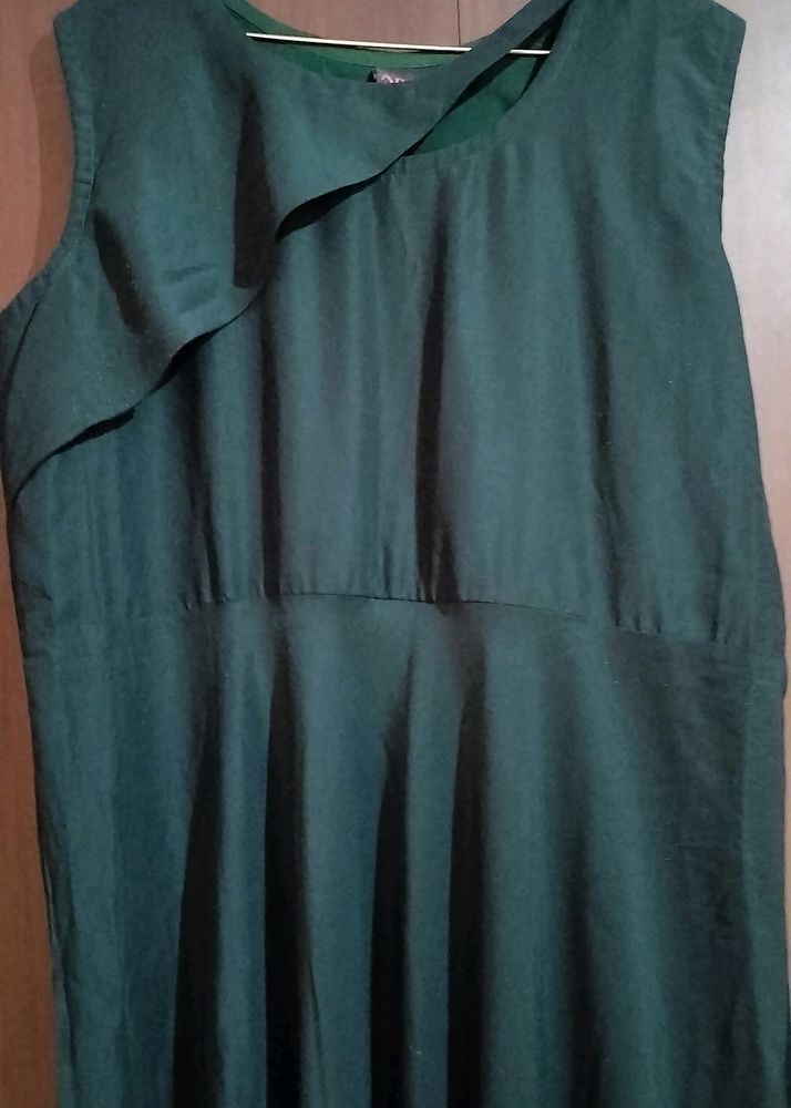 Women  Green Dress