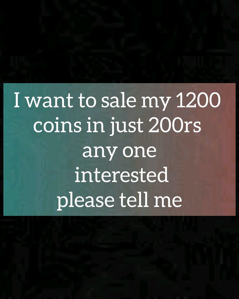 Any One Want