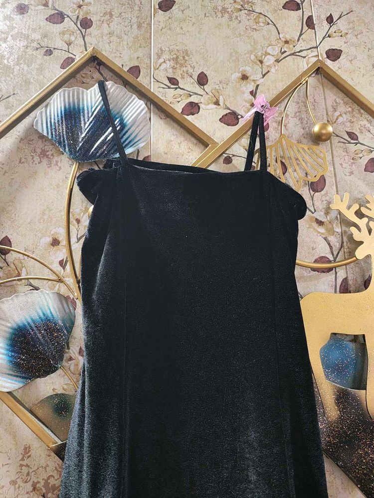 Black Velvet Dress