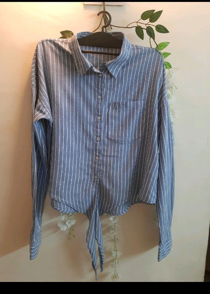 Blue Stripped Shirt👕💙